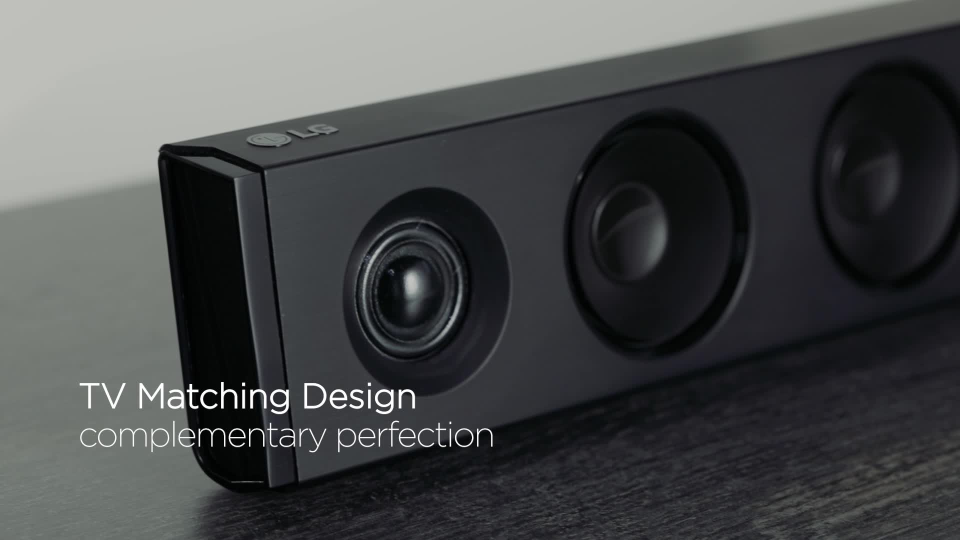LG SK1D All-in-One 100W Soundbar, Black : Amazon.co.uk